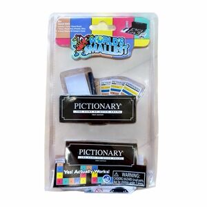 World's Smallest Pictionary Game NEW